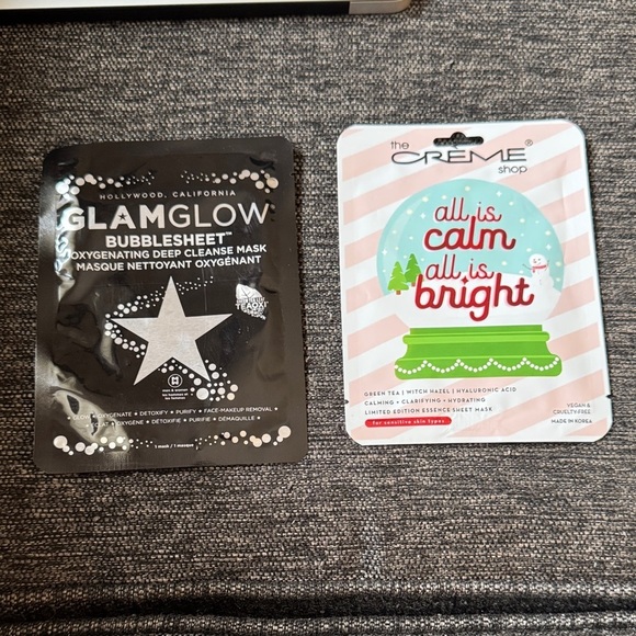 GLAMGLOW Other - GLAMGLOW Bubblesheet Oxygenating Mask in Black